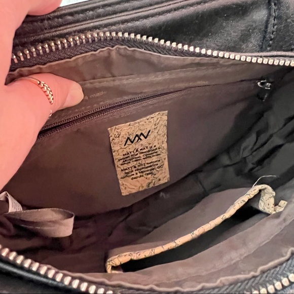 NWOT Matt & Nat Black Crossbody Saddlebag Purse - Personal Destash🖤 - Picture 10 of 10
